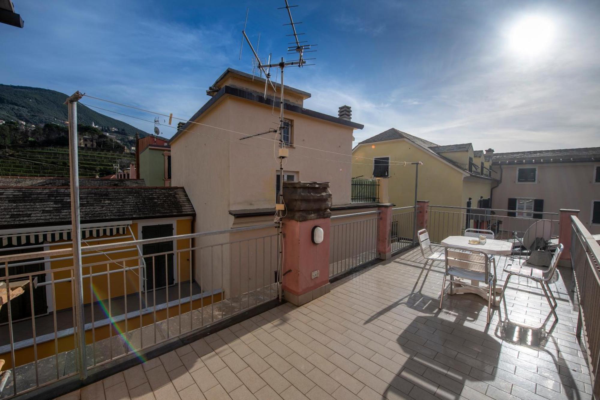 188B - Casa Di Nina Moneglia Con Terrazza - 2Min Dal Mare Apartment Exterior photo